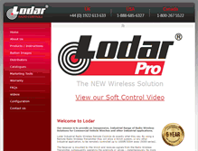 Tablet Screenshot of lodar.com